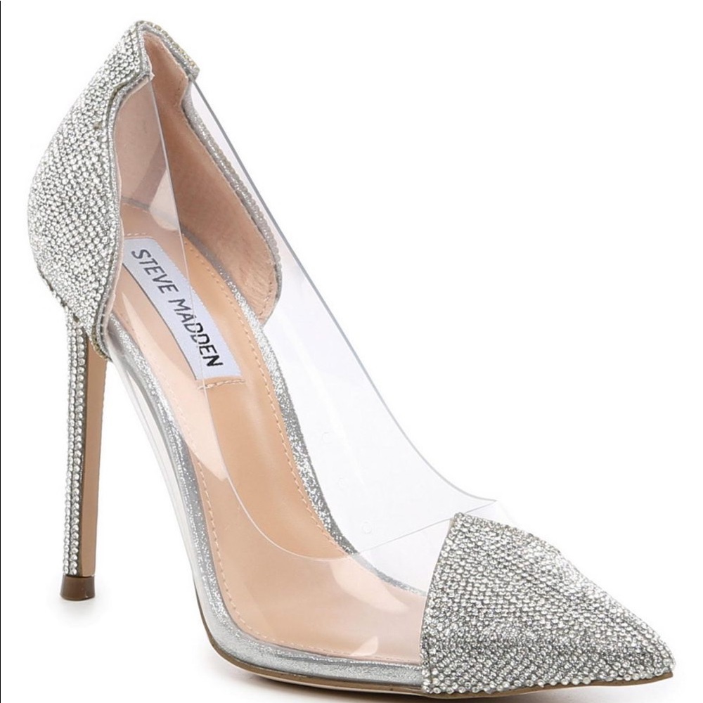 Steve Madden Malibu-R Rhinestone Pumps size 7.5